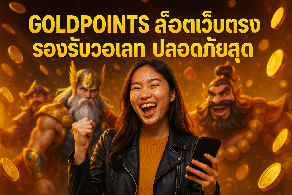 GOLDPOINTS สล็อตเว็บตรง รองรับวอเลท ปลอดภัยสุด