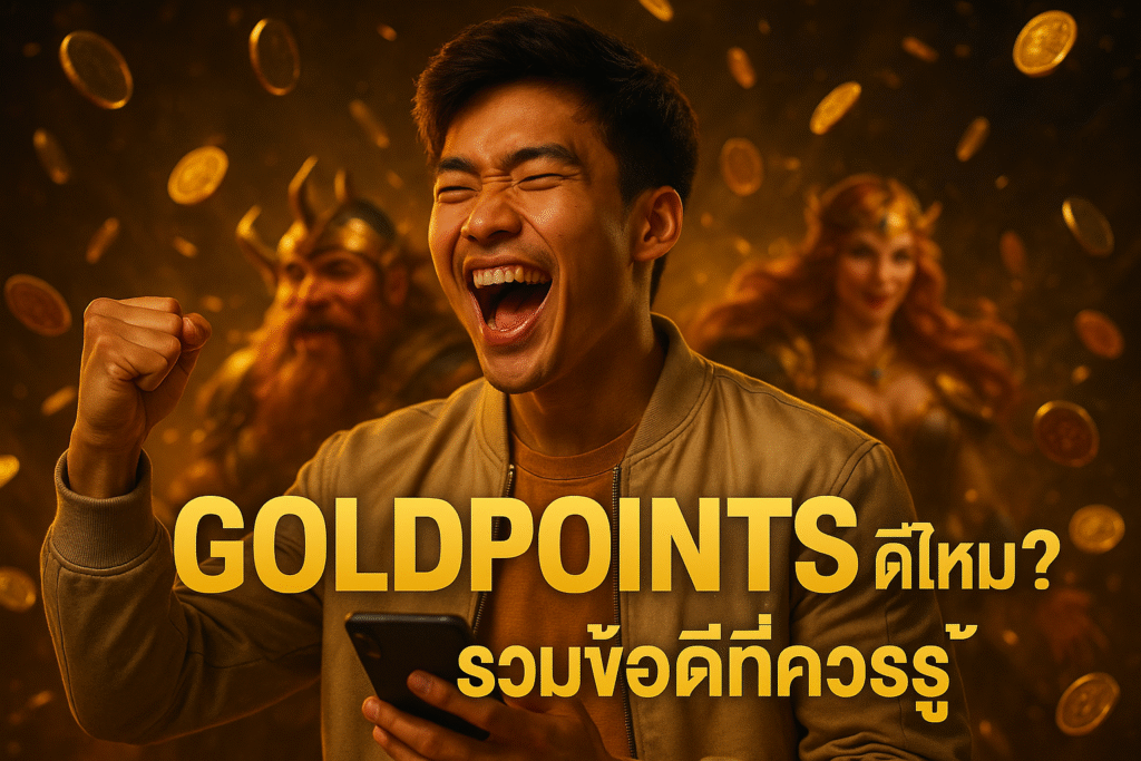 GOLDPOINTS ดีไหม? รวมข้อดีที่ควรรู้